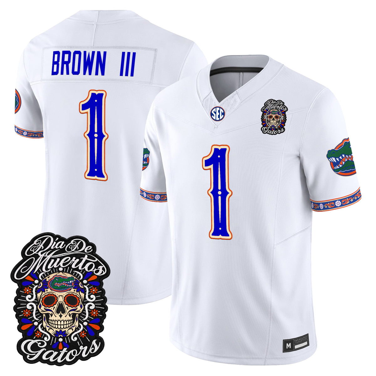 Florida Gators Día de los Muertos Vapor Limited Jersey - Stitched