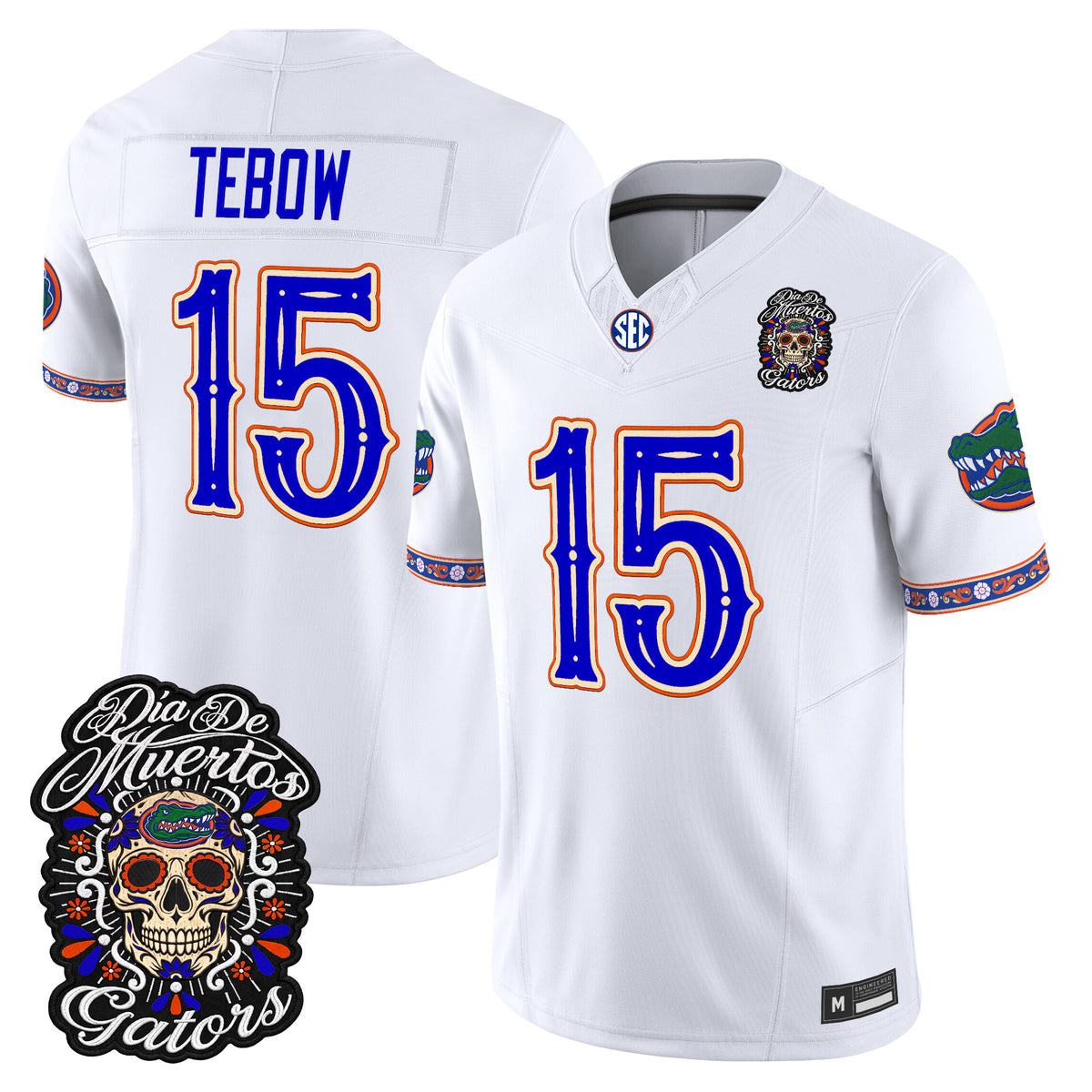 Florida Gators Día de los Muertos Vapor Limited Jersey - Stitched
