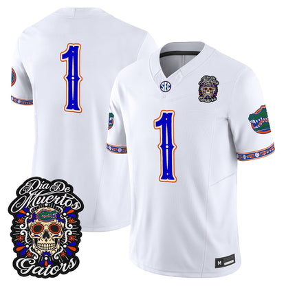 Florida Gators Día de los Muertos Vapor Limited Jersey - Stitched