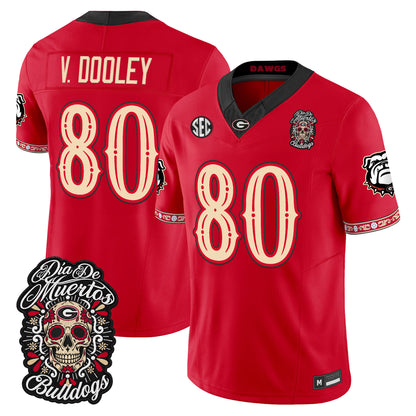 Georgia Bulldogs Día de los Muertos Vapor Limited Jersey - Stitched