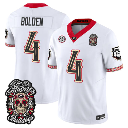 Georgia Bulldogs Día de los Muertos Vapor Limited Jersey - Stitched