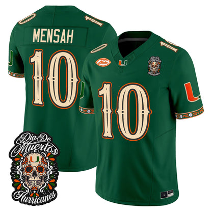 Miami Hurricanes Día de los Muertos Vapor Limited Jersey - Stitched