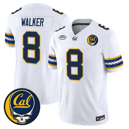 California Golden Bears x Grateful Dead Vapor Limited Jersey - Stitched