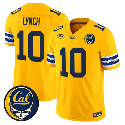 California Golden Bears x Grateful Dead Vapor Limited Jersey - Stitched