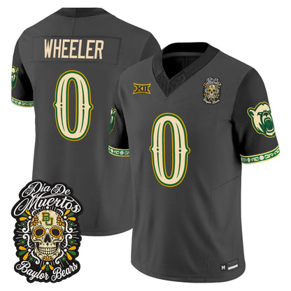 Baylor Bears Día de los Muertos Vapor Limited Jersey - Stitched