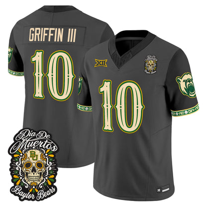 Baylor Bears Día de los Muertos Vapor Limited Jersey - Stitched