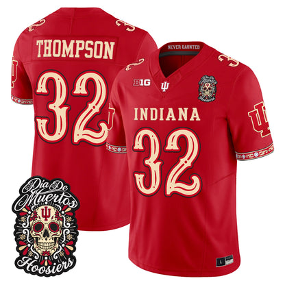  Indiana Hoosiers Día de los Muertos Vapor Limited Jersey - Stitched