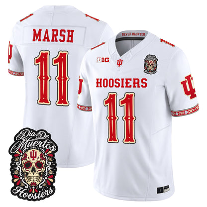  Indiana Hoosiers Día de los Muertos Vapor Limited Jersey - Stitched