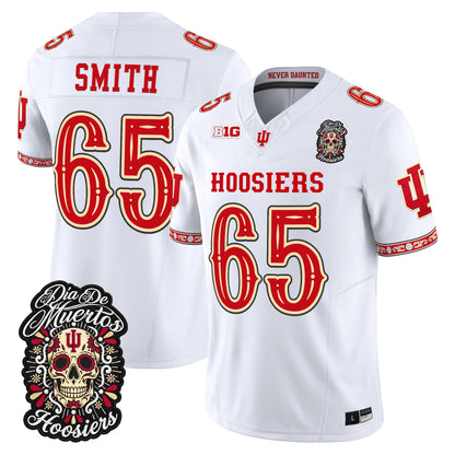  Indiana Hoosiers Día de los Muertos Vapor Limited Jersey - Stitched