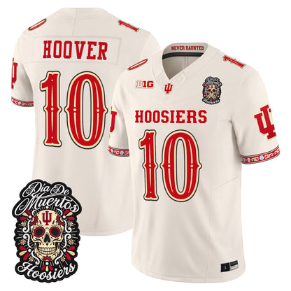  Indiana Hoosiers Día de los Muertos Vapor Limited Jersey - Stitched