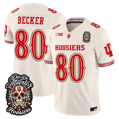  Indiana Hoosiers Día de los Muertos Vapor Limited Jersey - Stitched