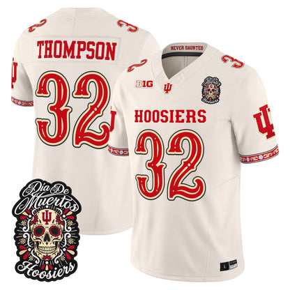  Indiana Hoosiers Día de los Muertos Vapor Limited Jersey - Stitched