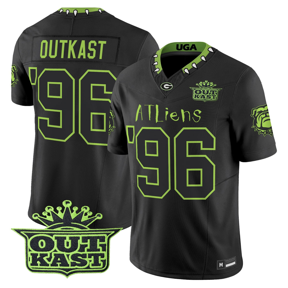 Outkast x Georgia Bulldogs Vapor Limited Jersey V2 - Stitched