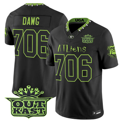 Outkast x Georgia Bulldogs Vapor Limited Jersey V2 - Stitched