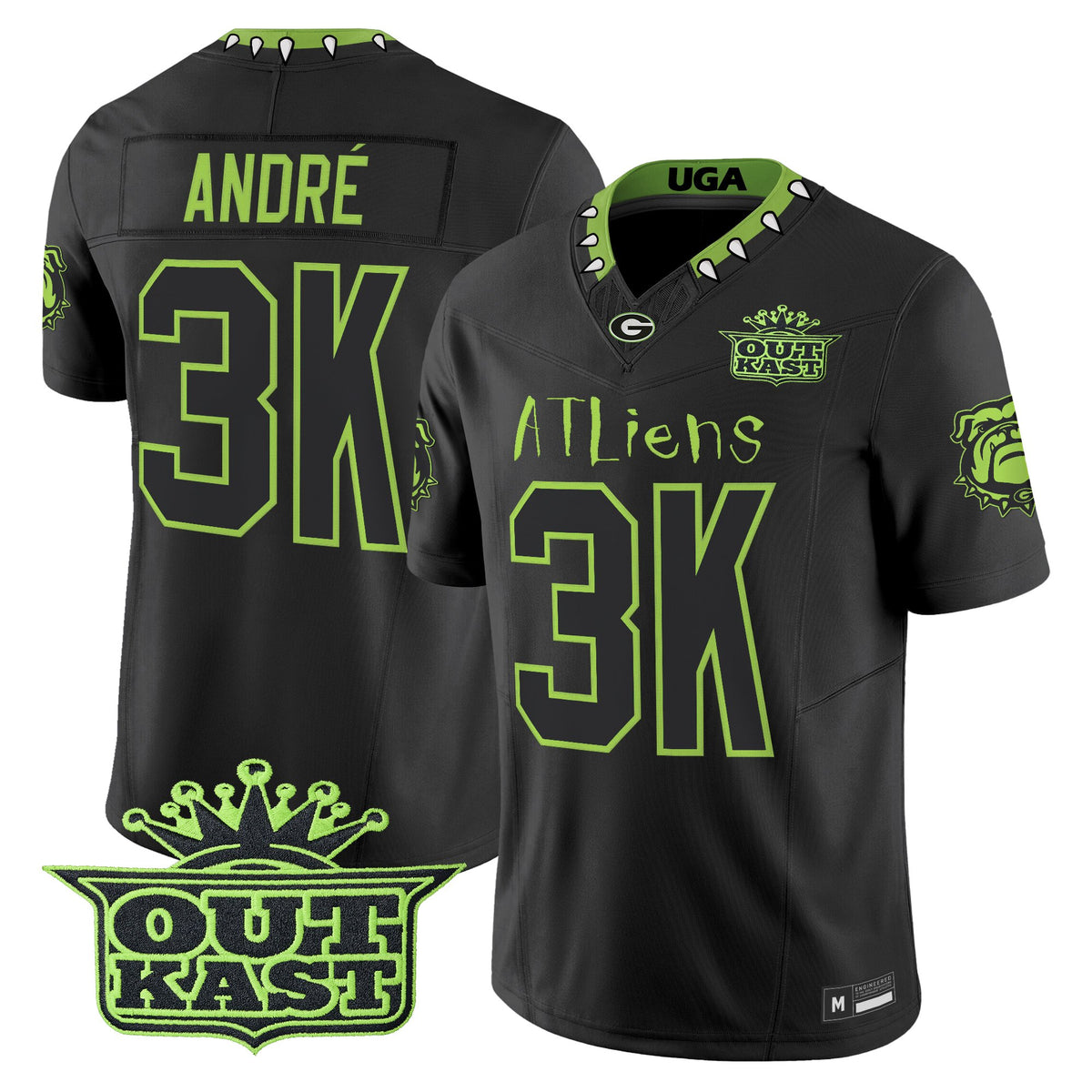 Outkast x Georgia Bulldogs Vapor Limited Jersey V2 - Stitched