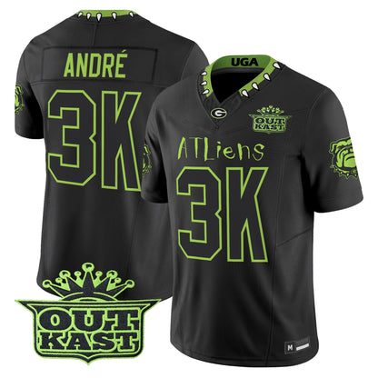 Outkast x Georgia Bulldogs Vapor Limited Jersey V2 - Stitched