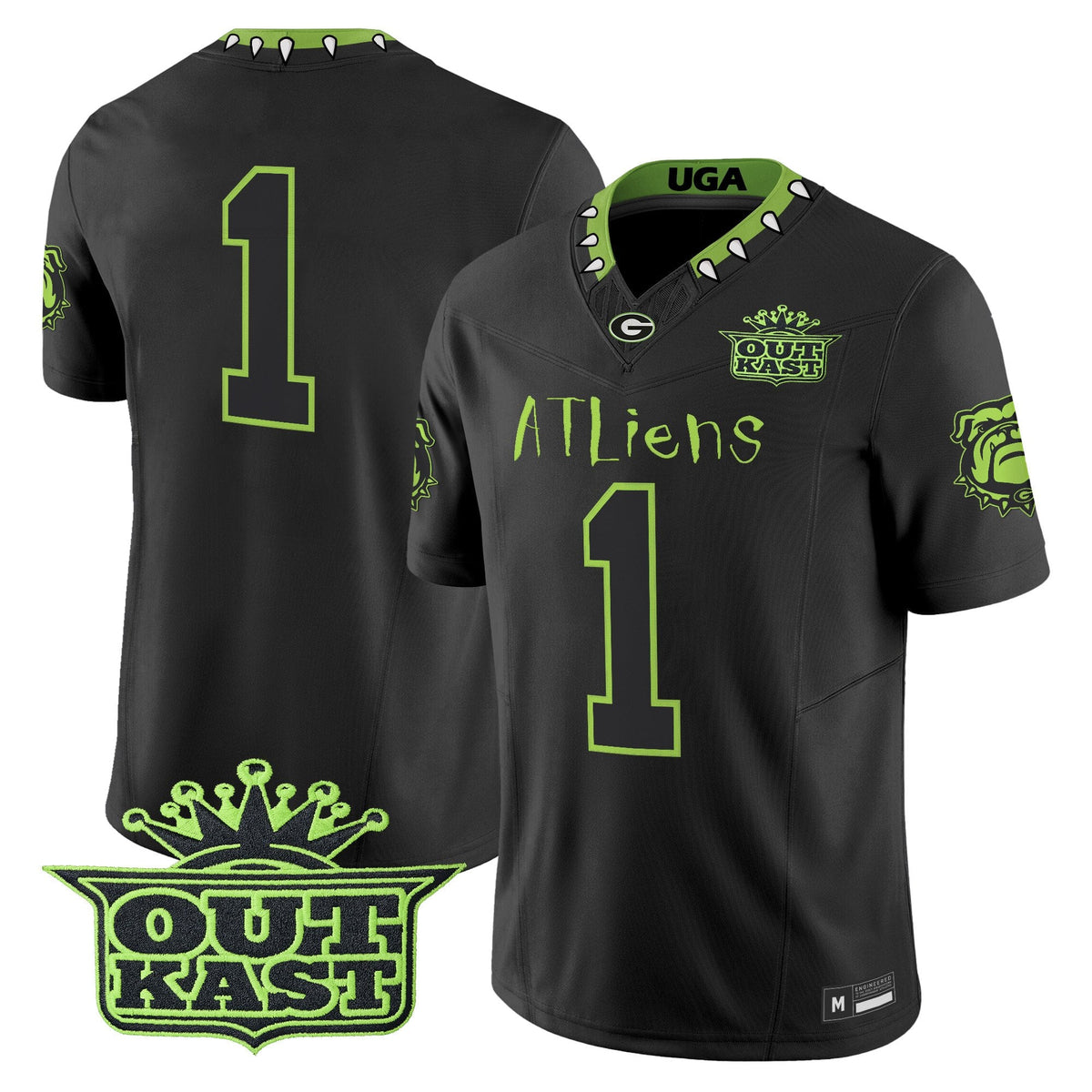 Outkast x Georgia Bulldogs Vapor Limited Jersey V2 - Stitched