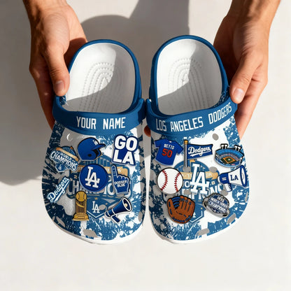 LAD World Series Champions Clogs - Charms Gift Set
