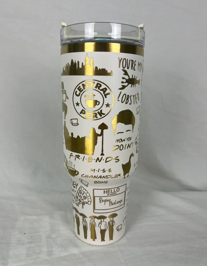 Friends Themed 40oz Engraved Tumbler- 406TTTB056