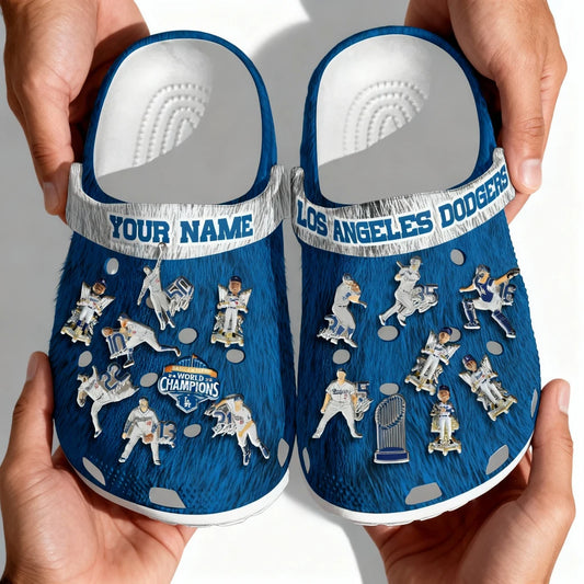 LAD World Series Champions Clogs - Charms Gift Set