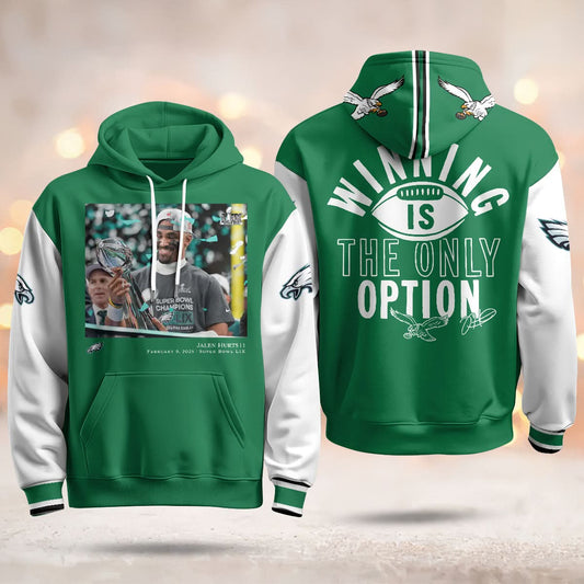 Philadelphia Eagles Super Bowl LIX Champions Hoodie - Printed