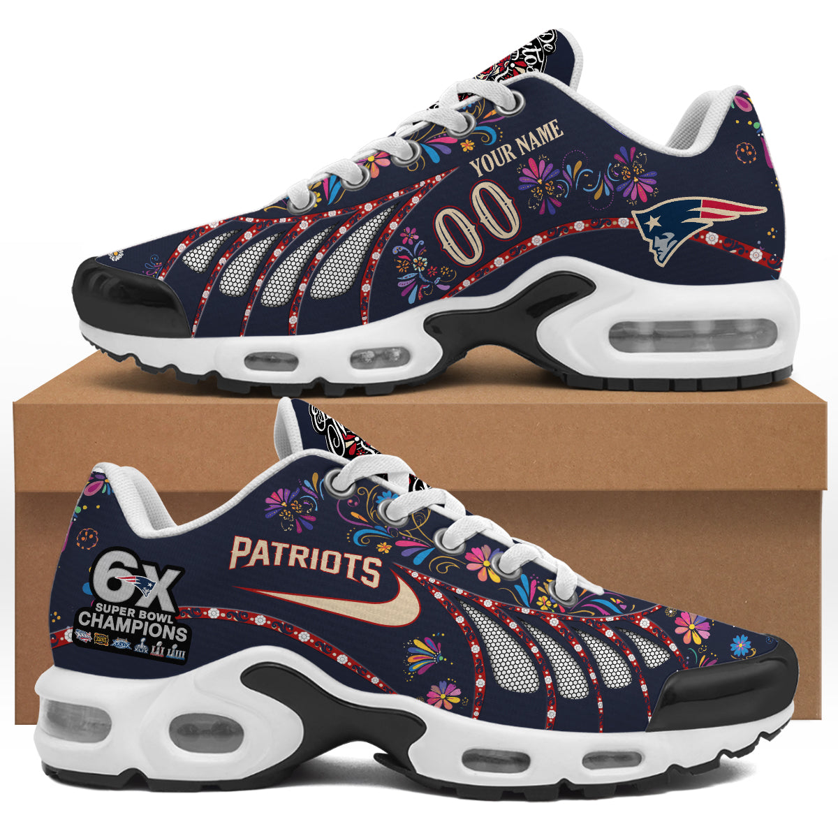 NE Día de los Muertos Edition Custom Sport Shoes