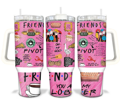 Friends 40oz Tumbler- 406TTTB057