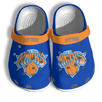 NYK 2026 NBA Finals Clogs Blue - Charms Gift Set