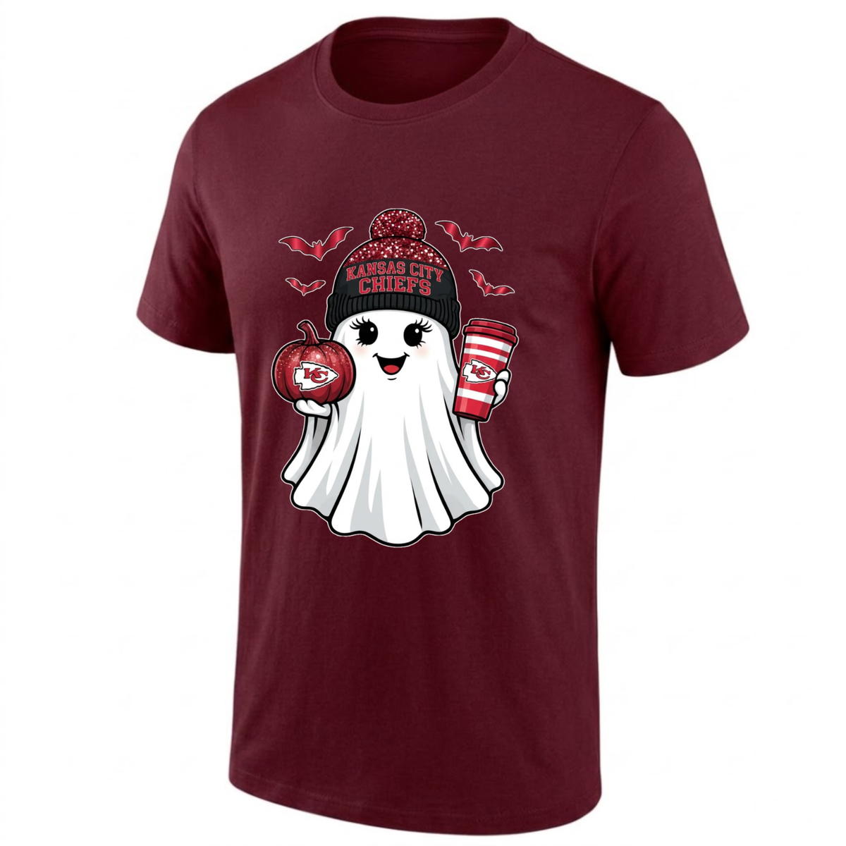 KC Slay Boo One Side T-Shirt - Printed