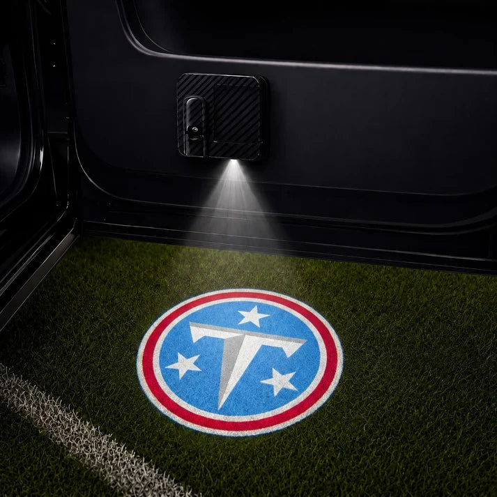 Football Car Door Projector Lights