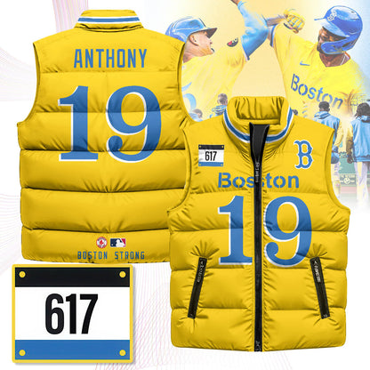 Boston Red Sox Unisex Puffer Vest