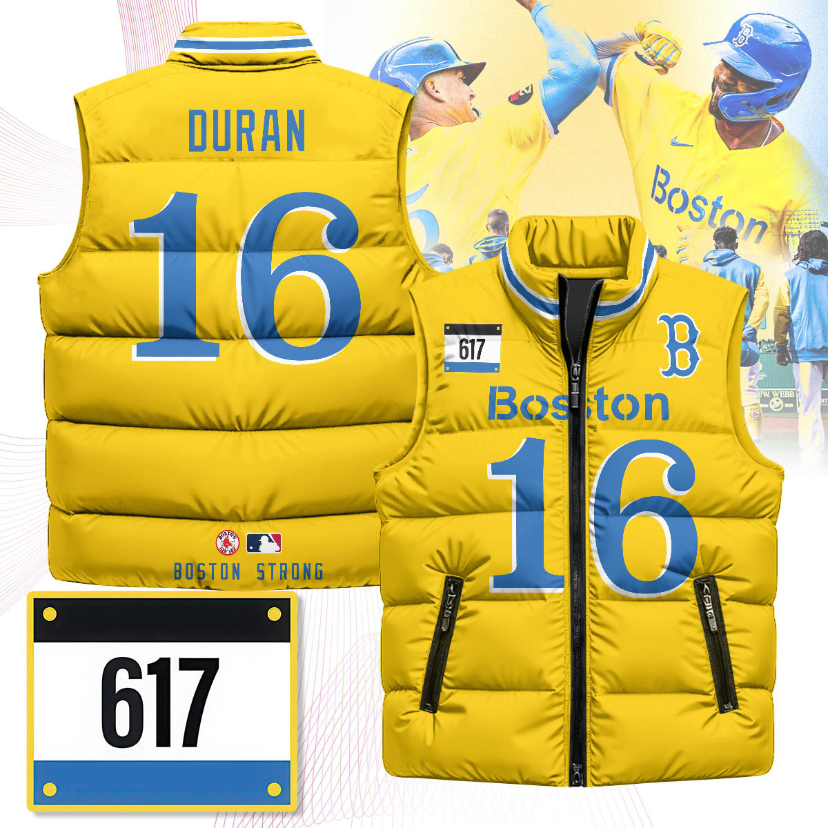 Boston Red Sox Unisex Puffer Vest