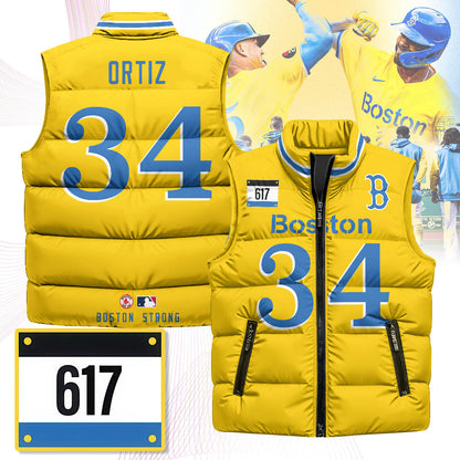 Boston Red Sox Unisex Puffer Vest