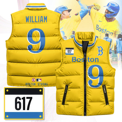 Boston Red Sox Unisex Puffer Vest