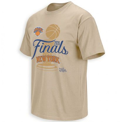 NYK 2026 Basketball Finals Game One Side Printed T-Shirt