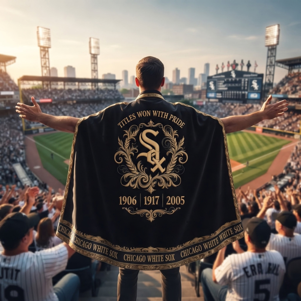 CWS Champions Supporter Edition Strap Shawl Cape – Printed V2