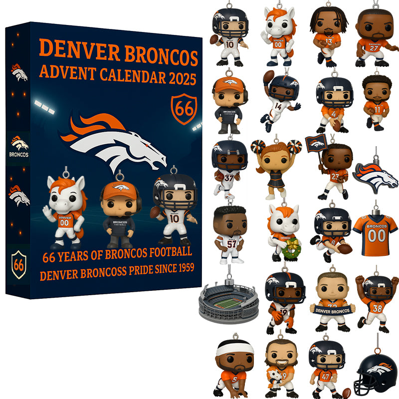 Denver Broncos 66th Anniversary Advent Calendar