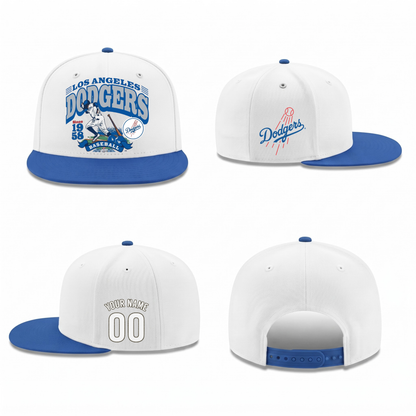 LAD Baseball Since 1958 Personalized Snapback Cap - Printed