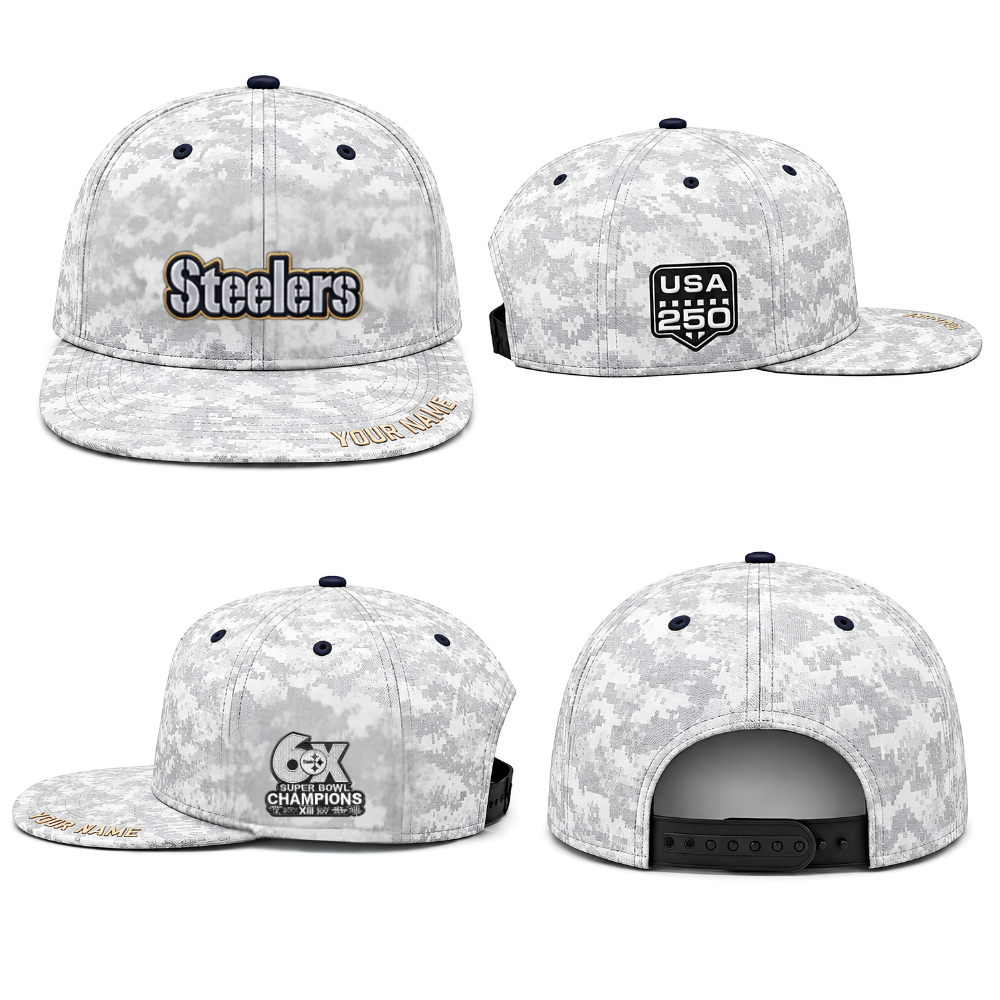 PIT 2026 Salute To Service Edition Personalized Snapback Cap - Printed
