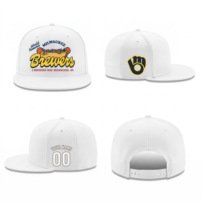MIL Hotdog Edition Personalized Snapback Cap - Printed