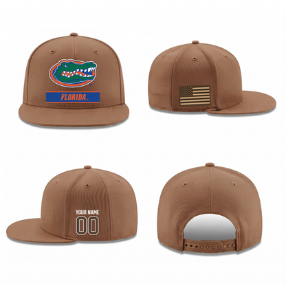UF Military Personalized Snapback Cap - Printed V2