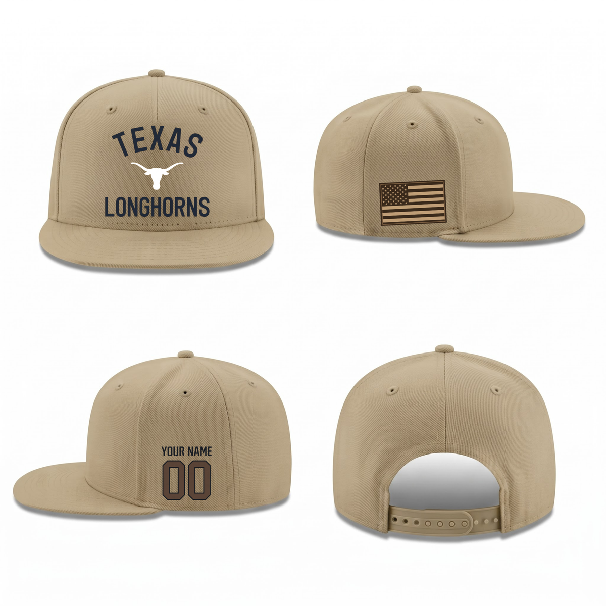 TEX Military Personalized Snapback Cap - Printed