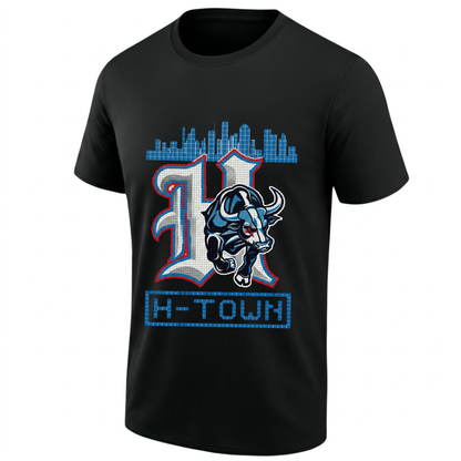 Houston Texan 2026 Rivalries Edition One Side T-Shirt - Printed V2