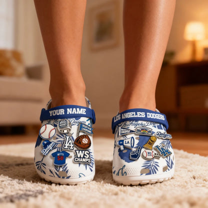 LAD World Series Champions Clogs - Charms Gift Set
