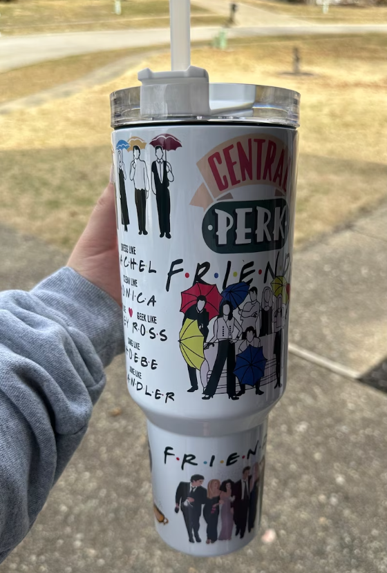 Friends I'll Be There For You 40oz Printed Tumbler- 406TTTB054