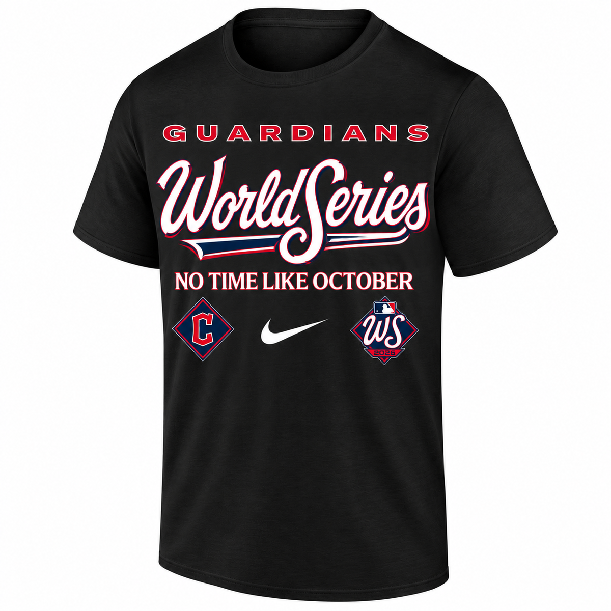 CLE 2026 AL Champions One Side T-Shirt - Printed V2