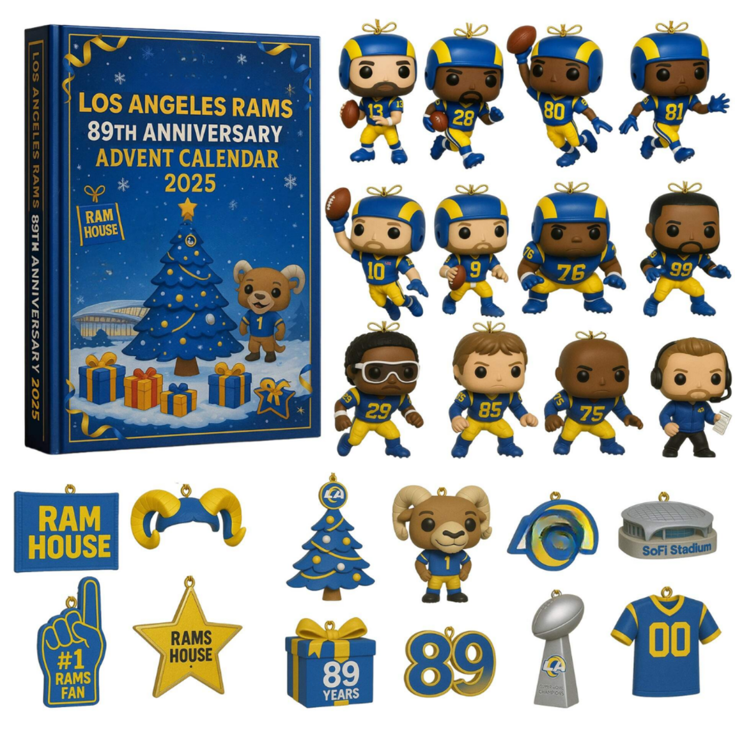 🏈 Los Angeles Rams Advent Calendar 2025