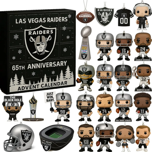 🏈 Las Vegas Raiders 65th Anniversary Advent Calendar