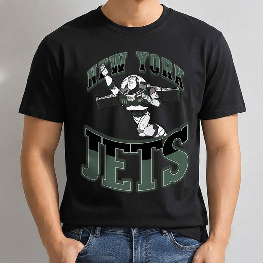 NYJ x Gang Green Edition One Side Printed T-Shirt