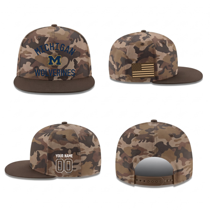 MICH Military Personalized Snapback Cap - Printed